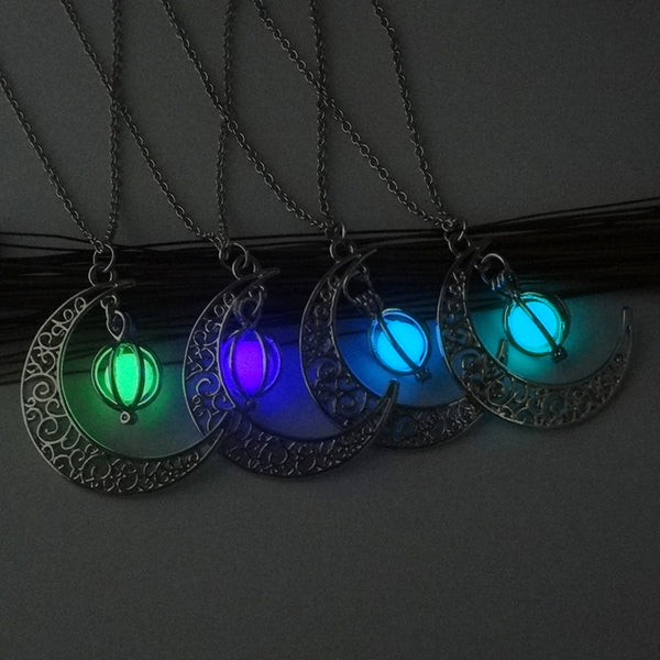 Glow in the on sale dark moonlight pendant