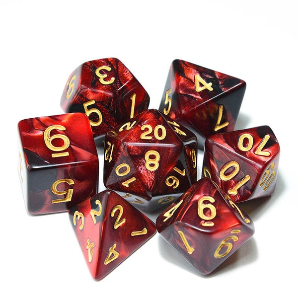 Polyhedral DnD Dice 7pcs/Set