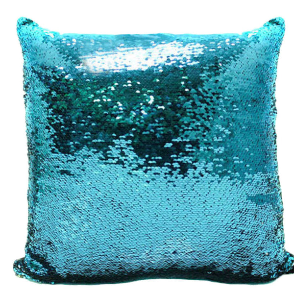 Magic Mermaid Sequin Reversible Cushion Cover 40cmX40cm Color Changing Pillow Cover