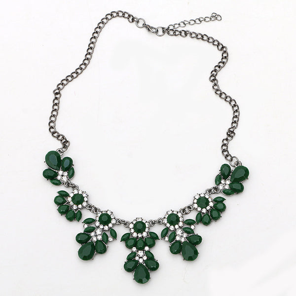 Choker Crystal Gem Collar Necklaces