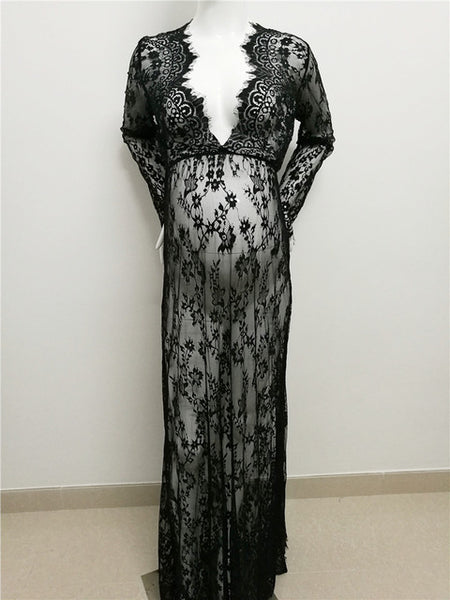 Maternity Lace Gown