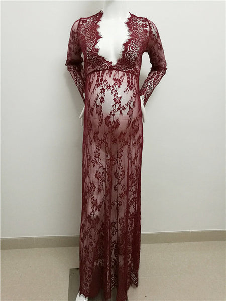 Maternity Lace Gown