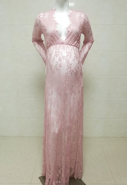 Maternity Lace Gown