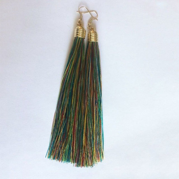 Long Tassel Earrings