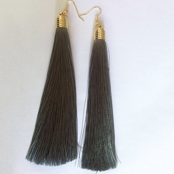 Long Tassel Earrings