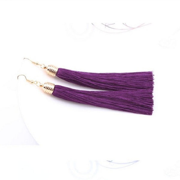 Long Tassel Earrings