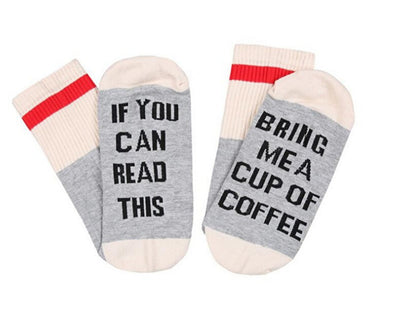 If You Can Read This, Bring Me a Glass of Wine Socks