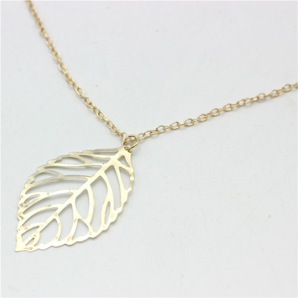 Leaf Pendant Necklace