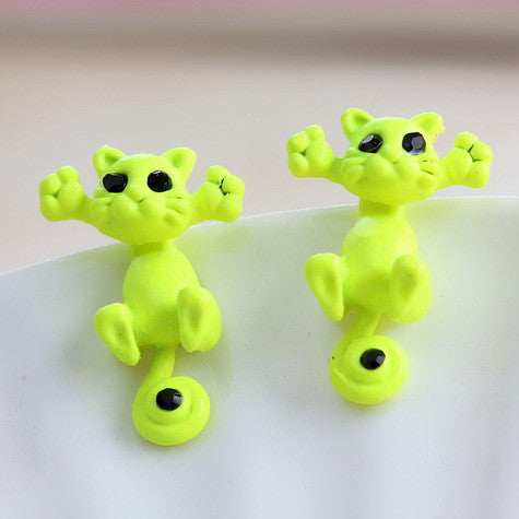 Cute Cat Stud Earrings - A3IM Fashions