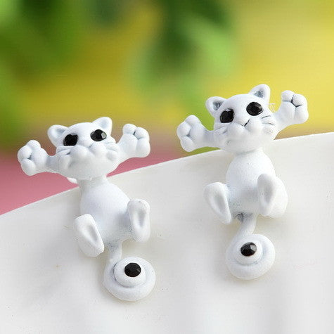 Cute Cat Stud Earrings - A3IM Fashions