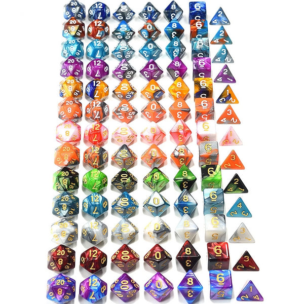 Polyhedral DnD Dice 7pcs/Set