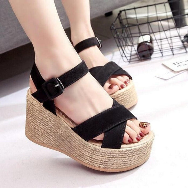 High Heel Platform Sandals