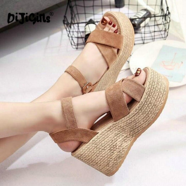 High Heel Platform Sandals